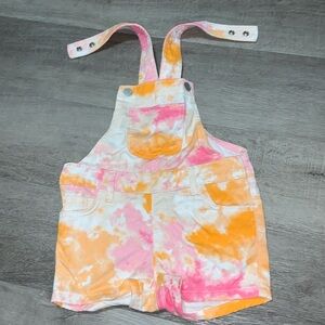 Cute tie dye shortall  12-18 months Children’s place